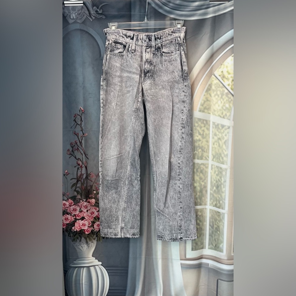 Rag&Bone Size:XXS Women  Miramar Jogger Sweatpants Denim Print Elastic Waist